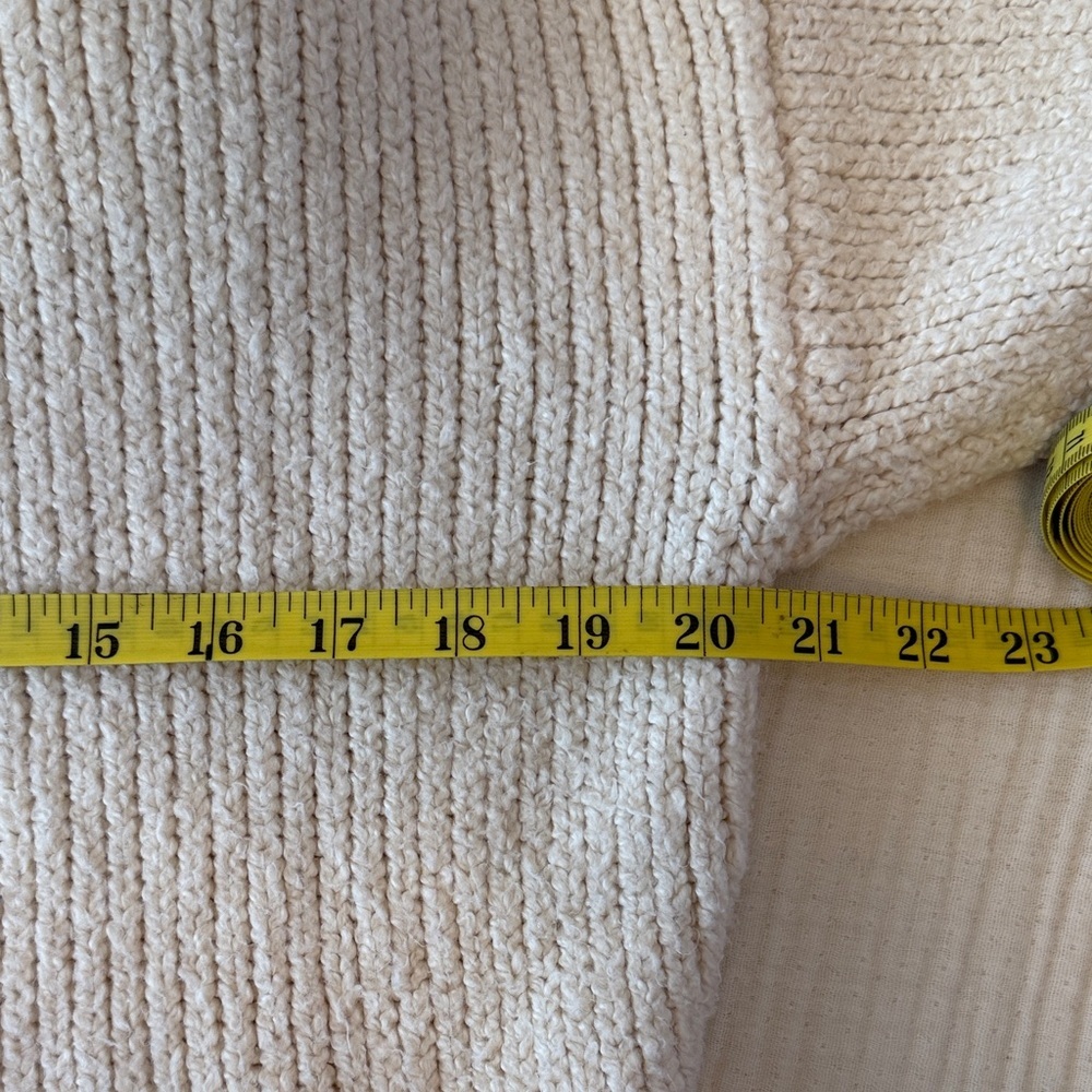 Pilcro Soft Cream Turtleneck Sweater - Picture 14 of 15
